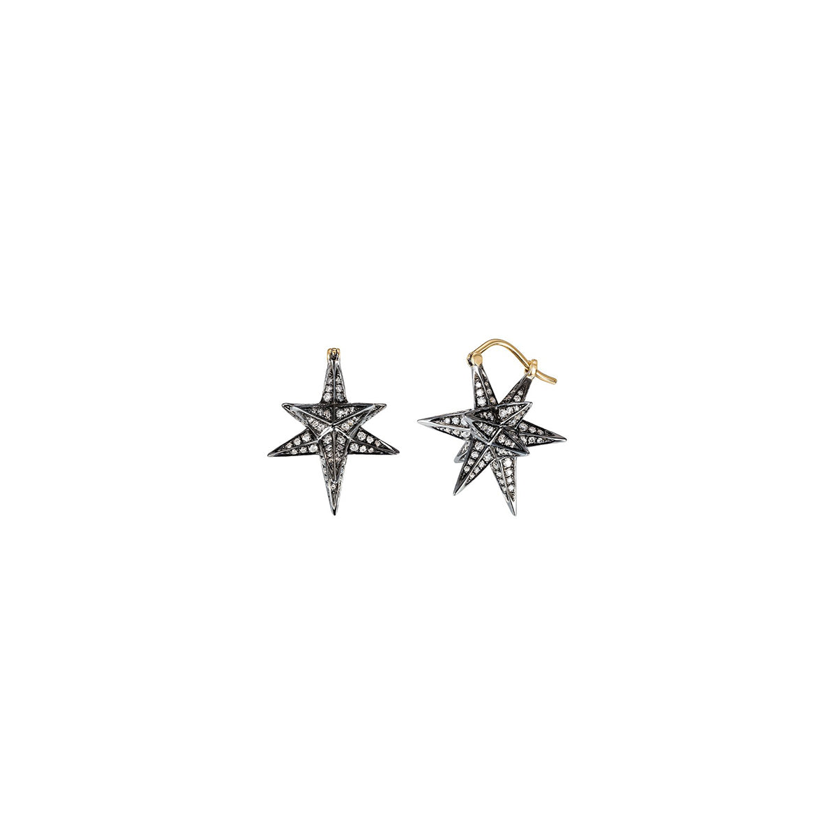 Merkaba Dormeuse Earrings