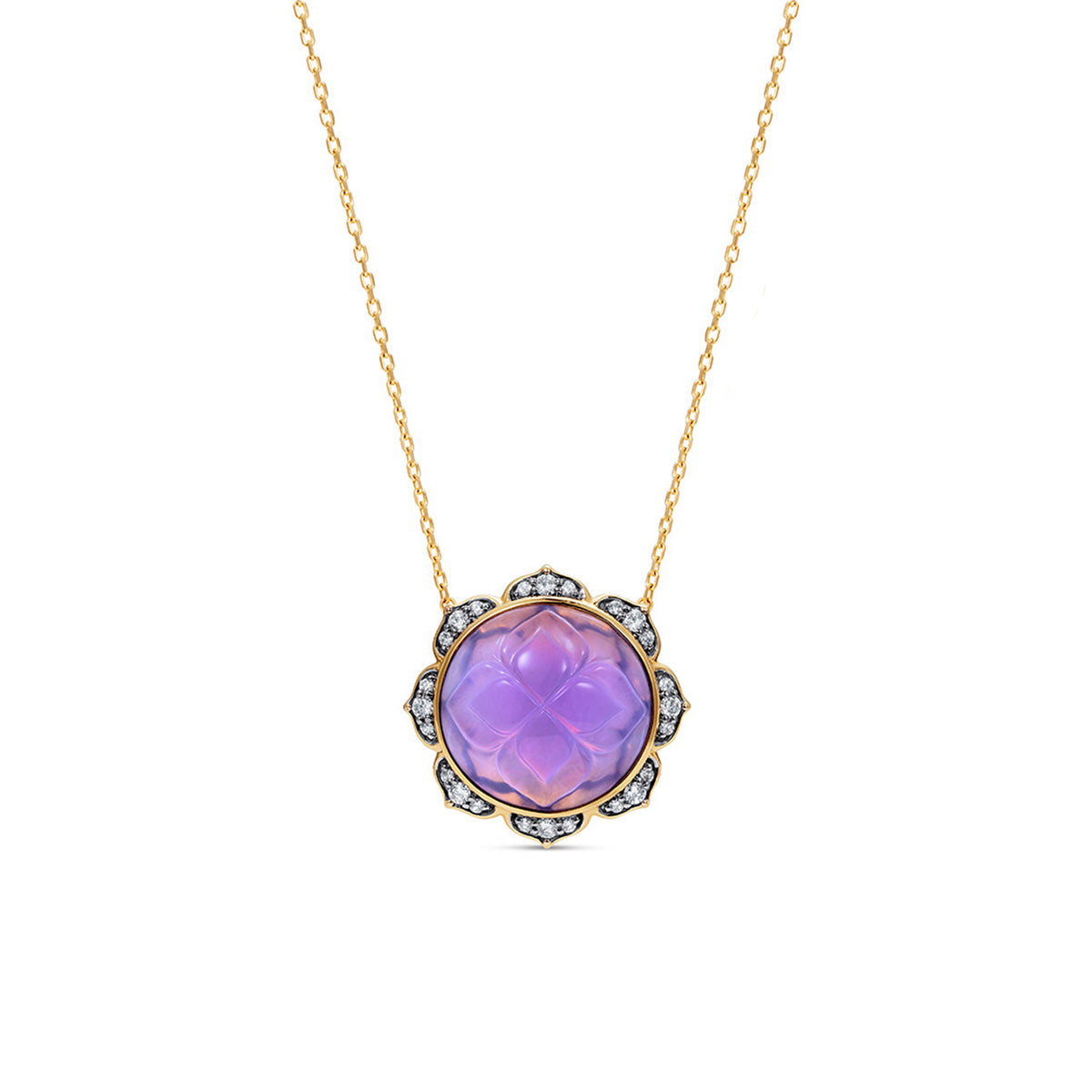 Amethyst Jewels » “Sri Yantra” Necklace
