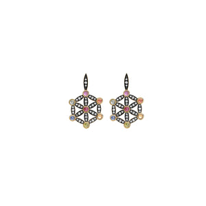 Noor-Fares-Coloured-Gemstone-Sapphire-Diamond-Earrings-2