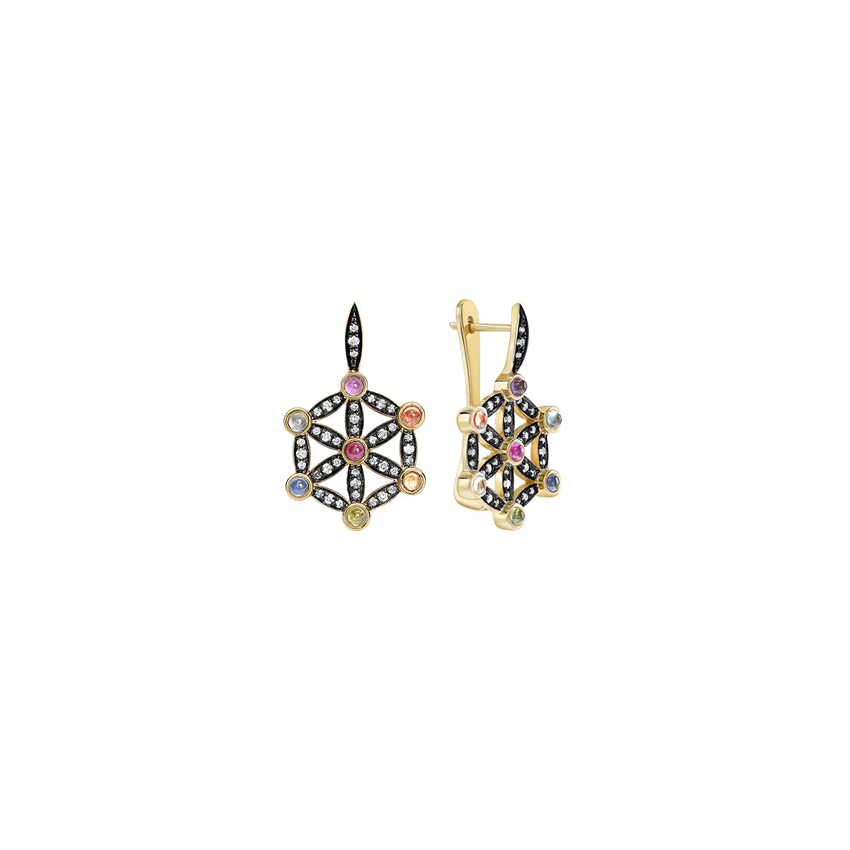 Noor-Fares-Coloured-Gemstone-Sapphire-Diamond-Earrings-3