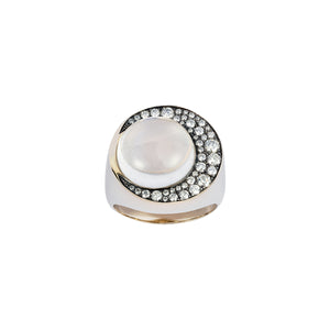 Moonstone Eclipse Ring