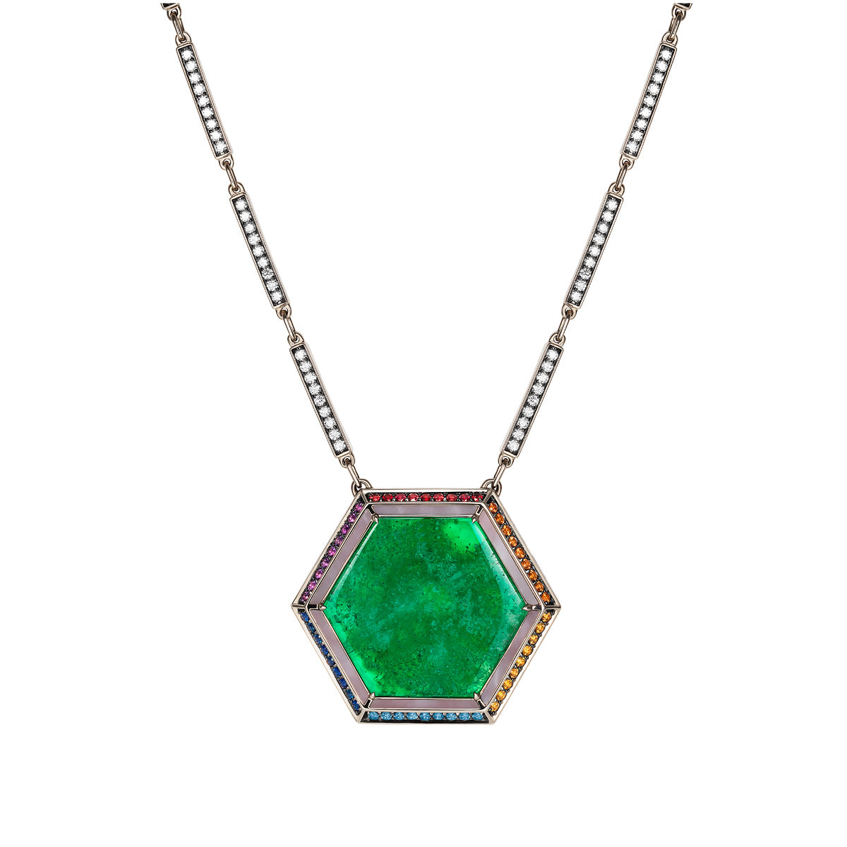 Noor-Fares-Emerald-Sapphire-Pave-Diamond-Necklace-2