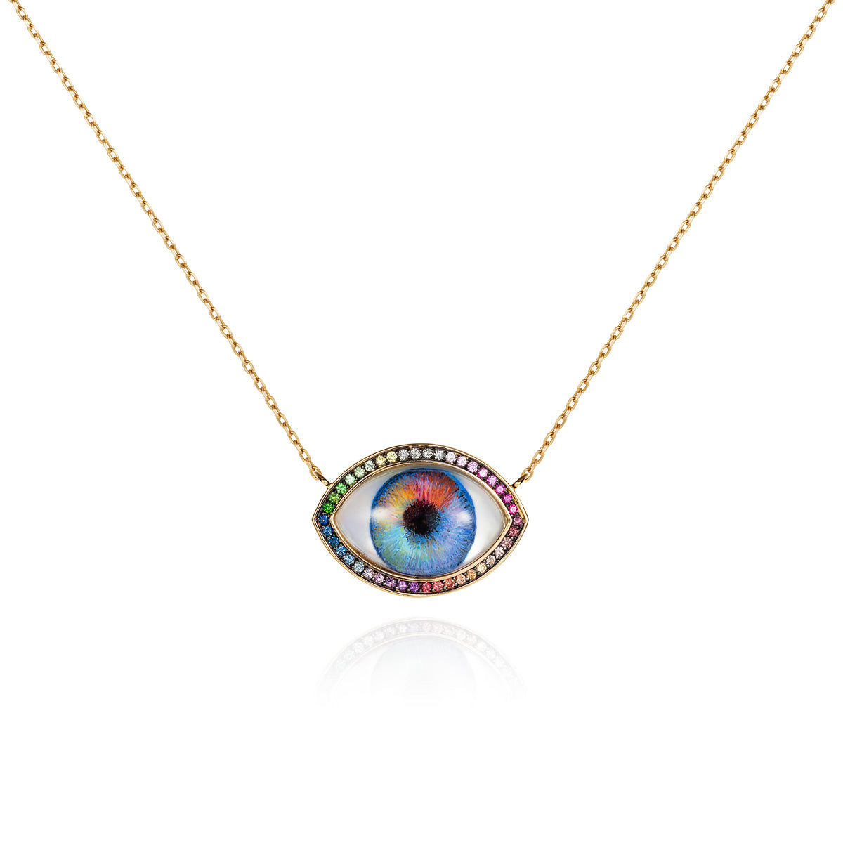 Personalised Eye Necklace