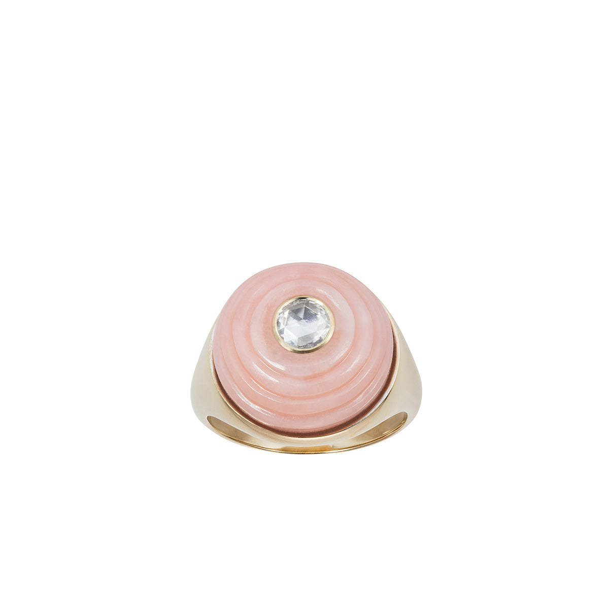 Opal Inle Signet Ring