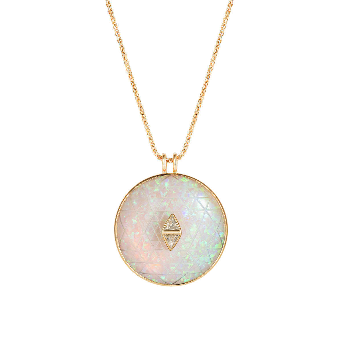 Sri Yantra Diamond Amulet