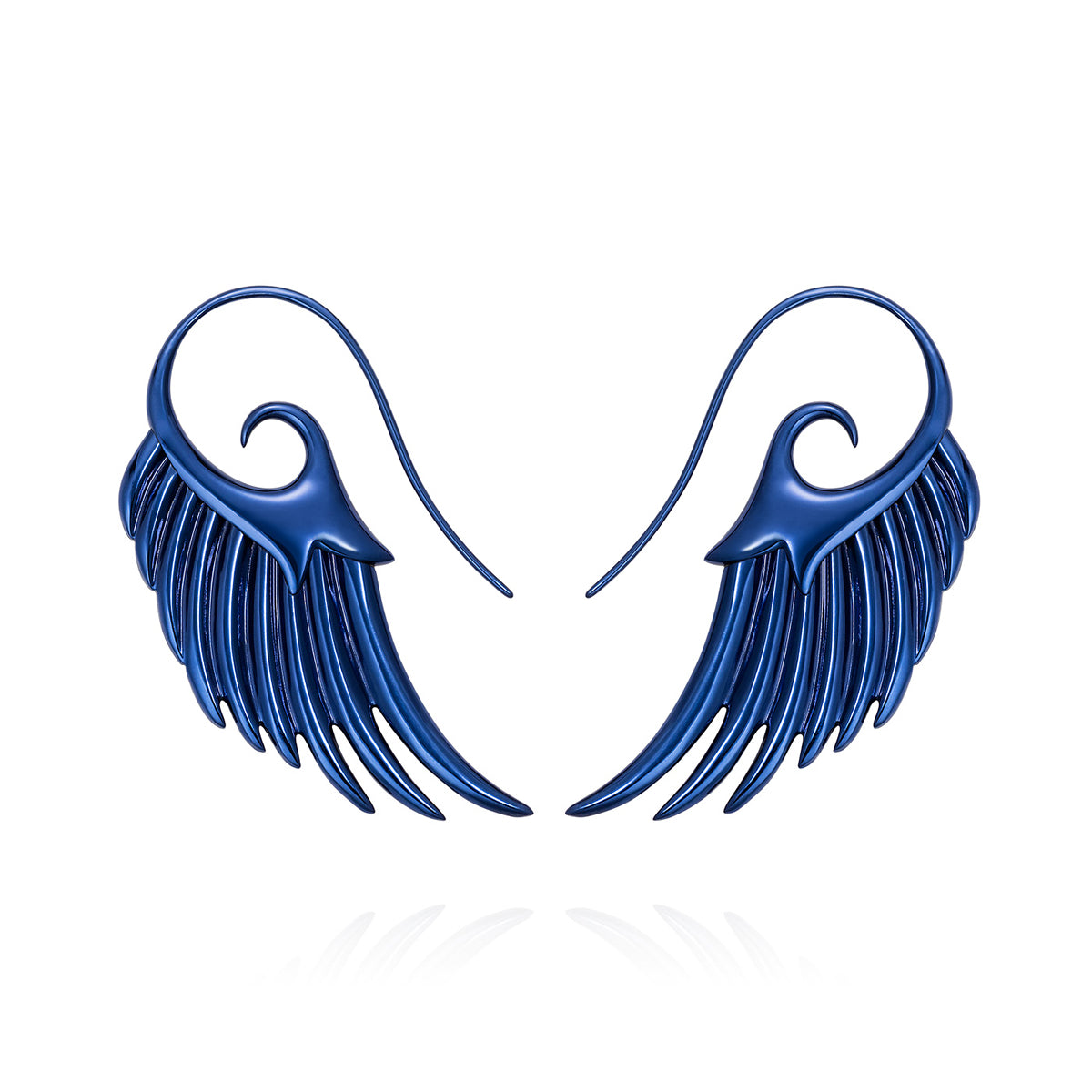 E COATED DARK BLUE WINGS