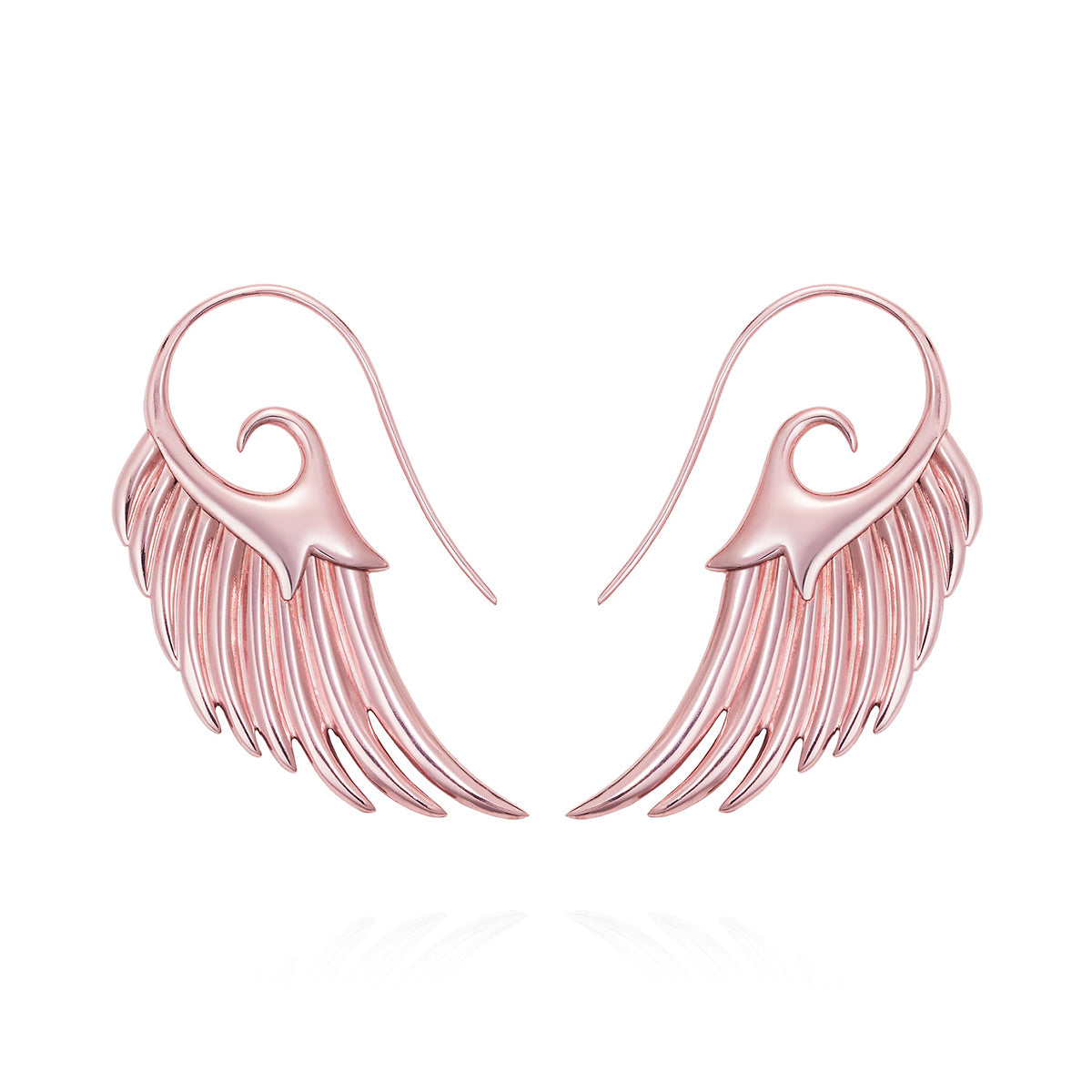 E COATED BLUSH WINGS