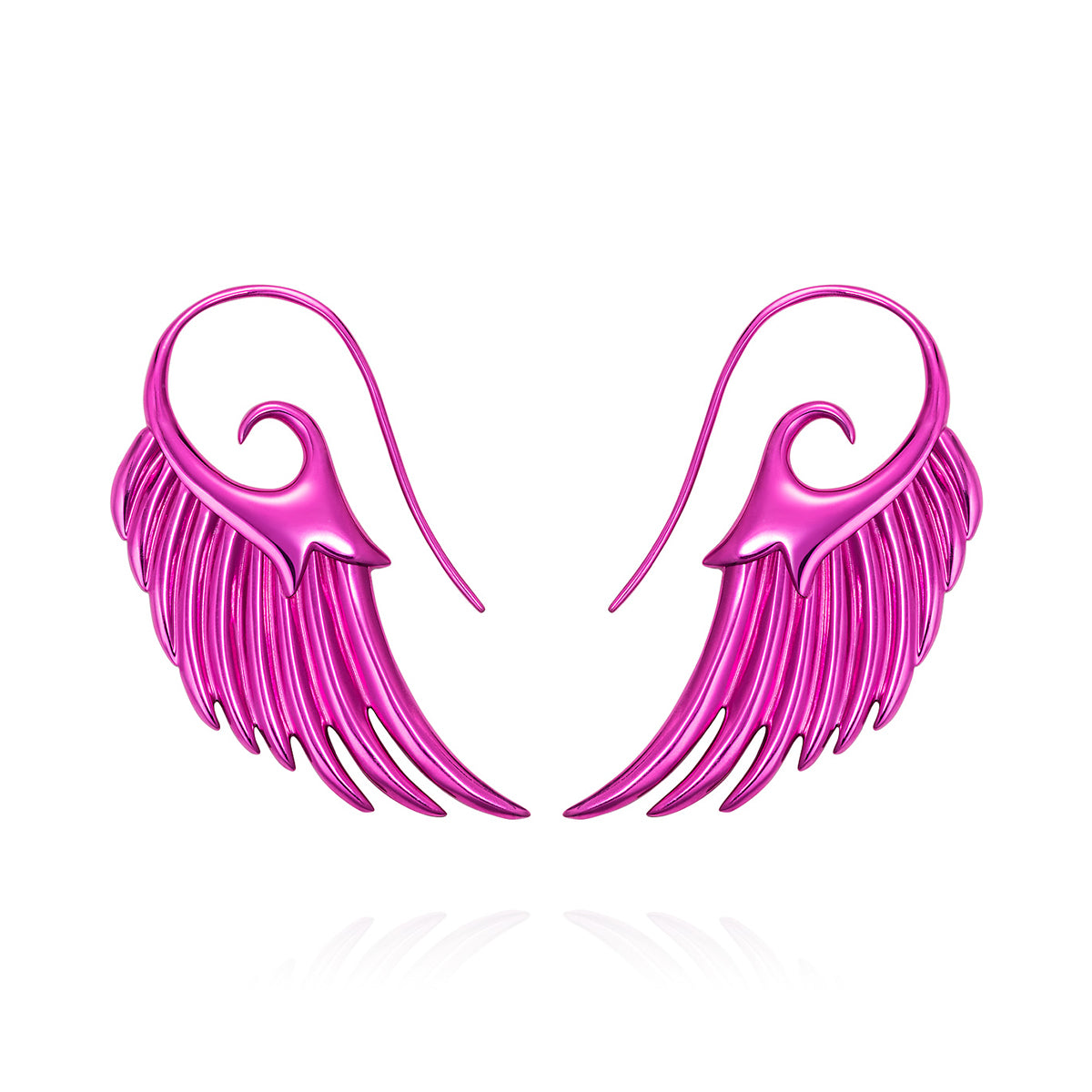 E-Coated Pink Wings