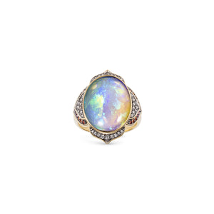 Noor Fares Cocktail Nirvana Opal Diamond Ring