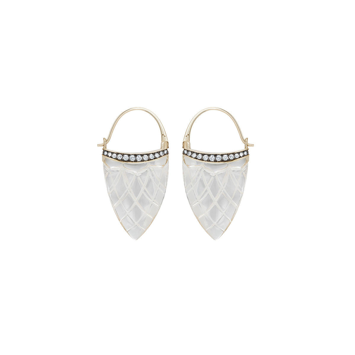 Sahasrara Crystal Earrings