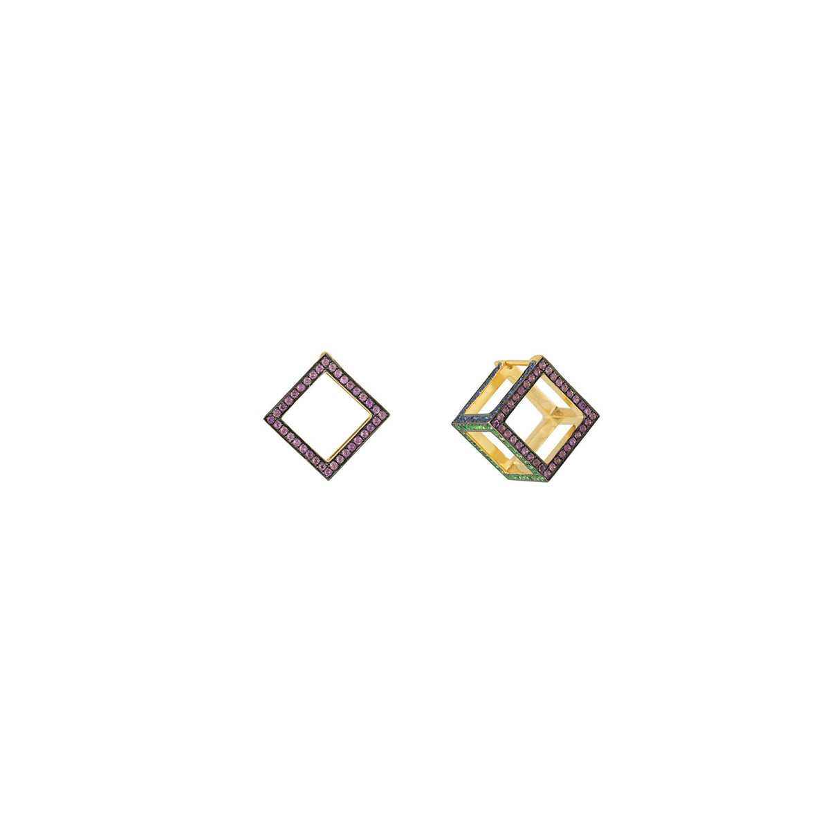 Cube Earrings